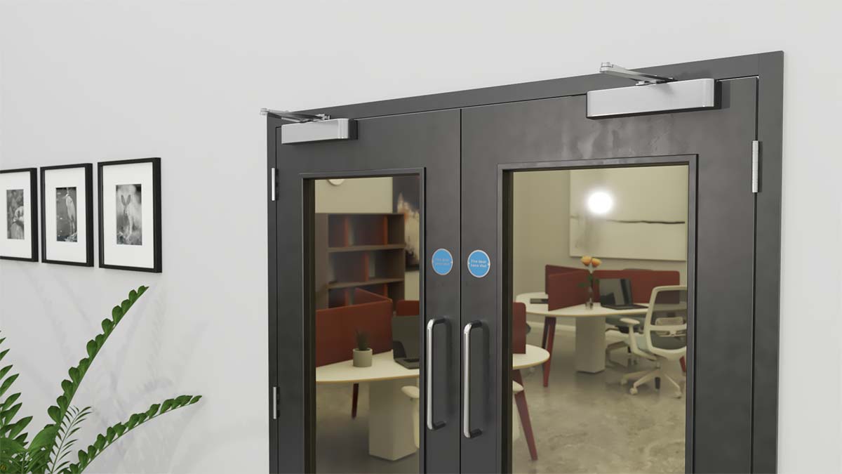 FIRE DOORS WITH GLASS